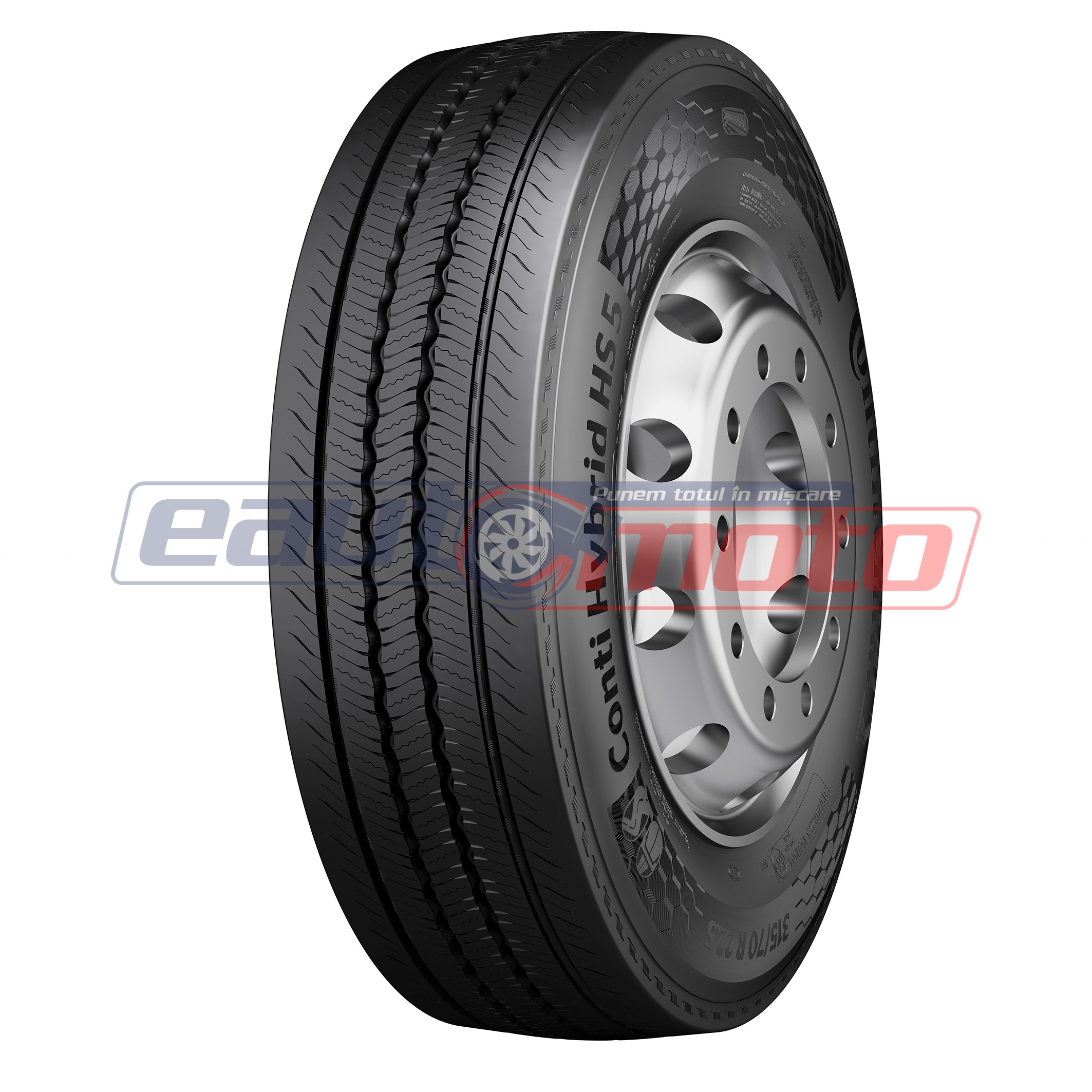 Anvelopa camion de directie 315/70/22,5 Continental Hybrid HS5 (MS) 156/150L
